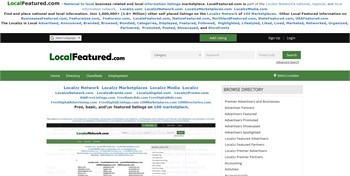 LocalFeatured.com goes over 53,500 business related information listings